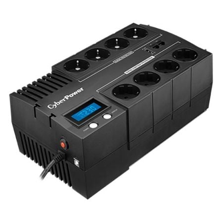 Cyberpower BR1200ELCD Nobreak Interativo de Linha | 1200VA-720W | 8 Saídas | Formato de Bloco