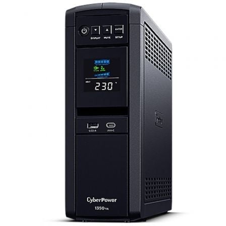 Cyberpower CP1350EPFCLCD UPS interativo de linha | 1350VA-810W | 6 saídas | Formato de torre