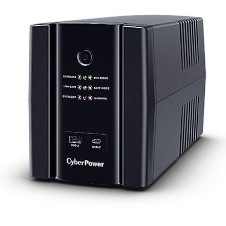 No-break interativo de linha Cyberpower UT2200EG | 2200VA-1320W | 4 saídas | Formato de torre