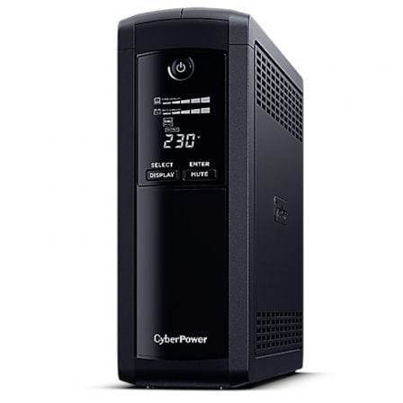 No-break interativo de linha Cyberpower VP1600ELCD | 1600VA-960W | 5 saídas | Formato de torre