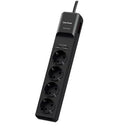 Cyberpower P0420SUD0-DE com interruptor | 4 tomadas | 2 USB | Cabo de 1,8 m | Preto