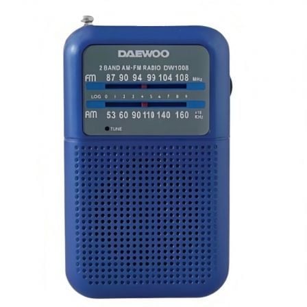 Rádio Portátil Daewoo DW1008  | Azul