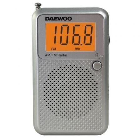 Rádio portátil Daewoo DW1115 | Cinza