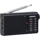 Rádio portátil Daewoo DW1119 | Preto