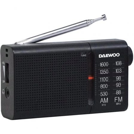 Rádio portátil Daewoo DW1119 | Preto