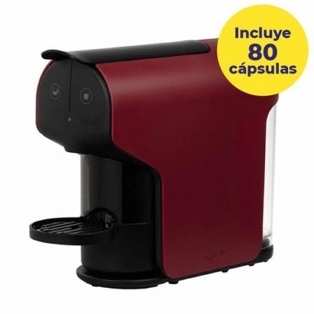 Delta Quick Capsule | Vermelha + 80 cápsulas de café QALIDUS