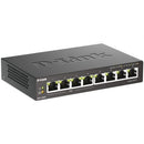 D-Link DGS-1008P 8 Portas | RJ-45 Gigabit 10   |  100   |  1000 | PoE