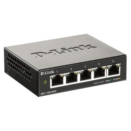D-Link DGS-1100-05V2 5 Portas | RJ-45 10   |  100   |  1000