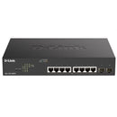 D-Link DGS-1100-10MPV2 10 Portas   |  RJ-45 Gigabit 10   |  100   |  1000 PoE   |  SFP