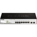 D-Link DGS-1210-08P | 8 Portas | RJ45 10   |  100   |  1000 | SFP | PoE