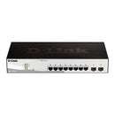 D-Link DGS-1210-10 10 Portas   |  RJ-45 Gigabit 10   |  100   |  1000 SFP