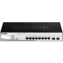D-Link DGS-1210-10P 10 Portas | RJ-45 Gigabit 10 | 100 | 1000 PoE | Switch SFP