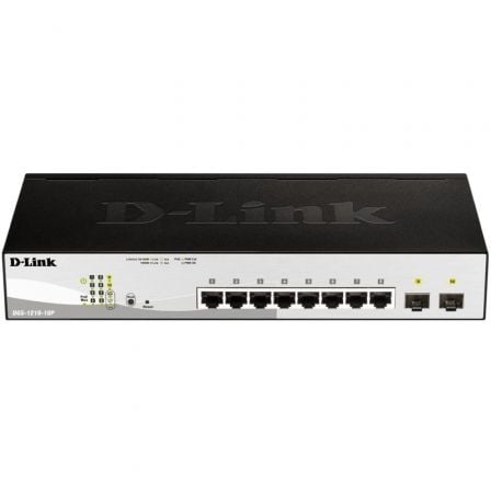 D-Link DGS-1210-10P 10 Portas | RJ-45 Gigabit 10 | 100 | 1000 PoE | Switch SFP