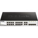 D-Link DGS-1210-16 de 16 Portas   |  Gigabit 10   |  100   |  1000   |  SFP