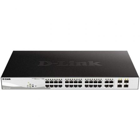 D-Link DGS-1210-24P 24 Portas | RJ-45 10   |  100   |  1000 | PoE | SFP