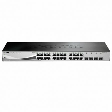 D-Link DGS-1210-28 28 Portas   |  RJ-45 Gigabit 10   |  100   |  1000   |  SFP