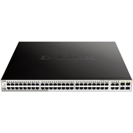 D-Link DGS-1210-52MP 52 Portas   |  RJ-45 10   |  100   |  1000 PoE   |  SFP