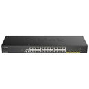 D-Link DGS-1250-28X 28 Portas   |  RJ-45 Gigabit 10   |  100   |  1000   |  SFP