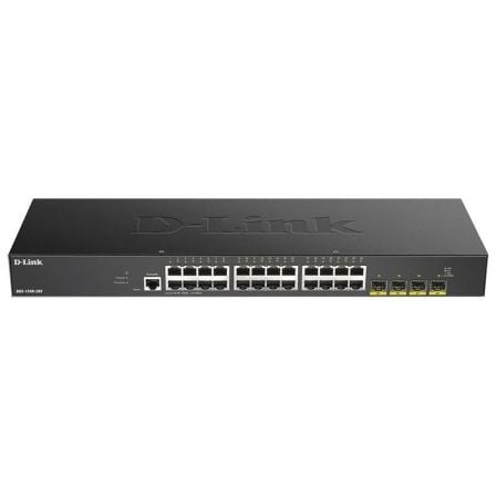 D-Link DGS-1250-28X 28 Portas   |  RJ-45 Gigabit 10   |  100   |  1000   |  SFP