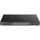 D-Link DGS-1250-28XMP 28 Portas   |  RJ-45 10   |  100   |  1000 PoE   |  SFP