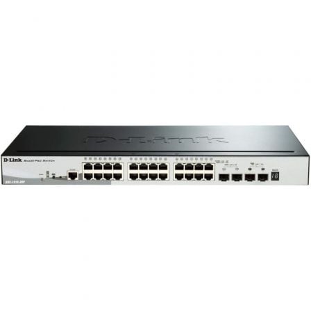 D-Link DGS-1510-28P 28 Portas   |  RJ-45 10   |  100   |  1000 PoE   |  SFP