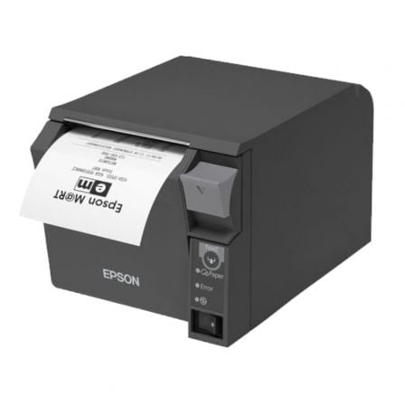 Epson TM-T70II | Térmica | Largura do papel 80 mm | USB-RS232 | Preta