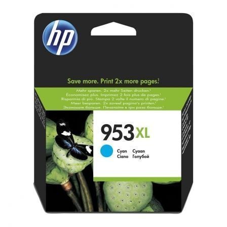 HP nº 953 XL de alta capacidade   |  ciano