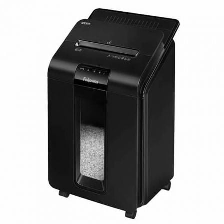 Destruidor Fellowes AutoMax 100M  | Microcut 4 x 10 mm  | Preto