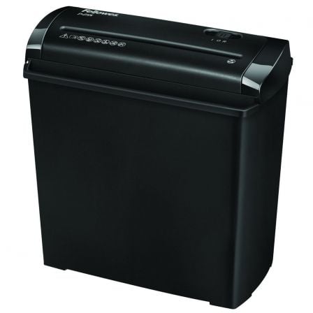 Destruidor Fellowes P-25S | Corte em tiras de 7 mm | Preto