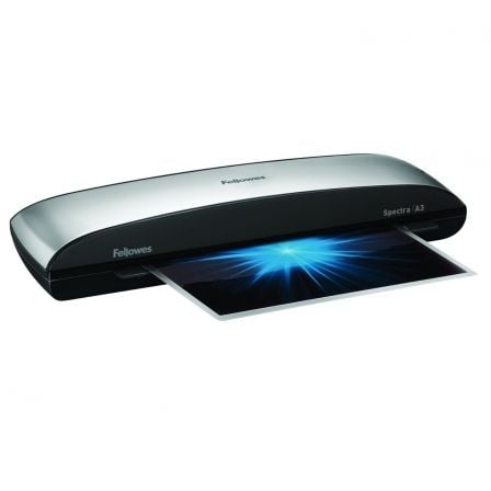 Laminador Fellowes Spectra A3 | até A3 e 125 mícrons | cinza e preto
