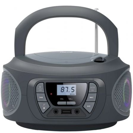 Rádio CD Fonestar BOOM-ONE-G | 13 W | Com fio | Alimentado por bateria | Cinza