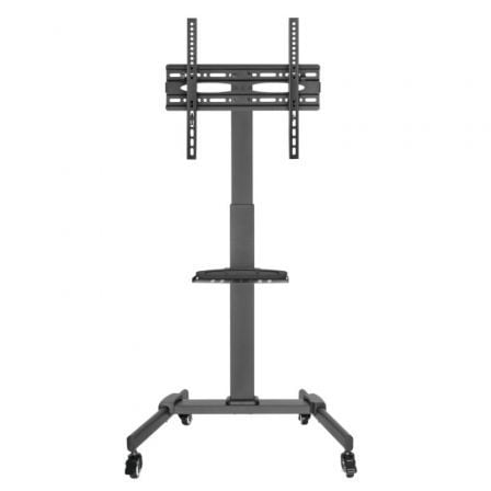 Suporte de chão ajustável   |  inclinável Fonestar STS-4244N com rodas para TVs de 32 a 65''   |  até 35 kg
