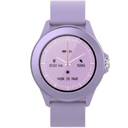 Forever Colorum CW-300 | Notificações | Frequência Cardíaca | Roxo