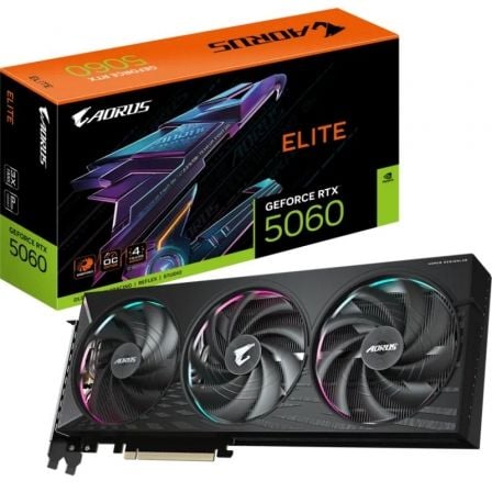 Gigabyte AORUS GeForce RTX 5060 ELite| 8 GB GDDR7