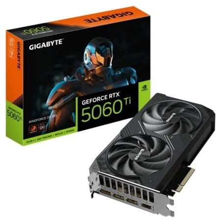 Gigabyte GeForce RTX 5060 Ti WindForce OC | 16 GB GDDR7