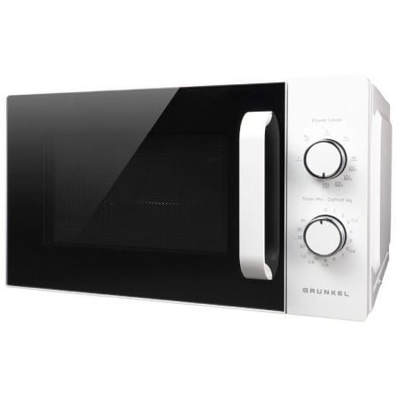 Grunkel MWG-20MA Micro-ondas | 700W | Capacidade 20L | Função Grill | Branco