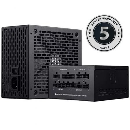 Hiditec BZX750 BZ V2 | 750 W | Ventoinha de 14 cm | Bronze 80 Plus