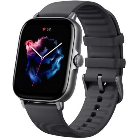 Amazfit GTS 3 Smartwatch | Notificações | Frequência Cardíaca | GPS | Preto