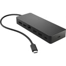 Docking USB Tipo-C HP 50H98AA | 2xUSB | 1xHDMI | 1xRJ45 | 1xDisplayPort | 1xUSB Tipo-C | Preto