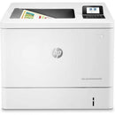 Impressora laser colorida duplex HP LaserJet Enterprise M554DN   |  branca