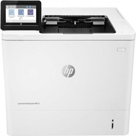 Impressora a laser monocromática duplex HP Laserjet Enterprise M612DN   |  branca
