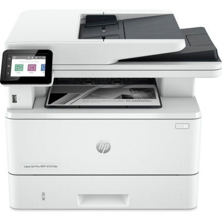 HP Laserjet Pro 4102DW WiFi   |  Duplex   |  ADF   |  Monocromática branca