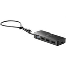 Docking USB 3.0 Tipo-C HP USB-C Travel G2 | 2xUSB | 1xHDMI | 1xVGA | Preto