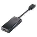 Conversor HP 4SH07AA  |   USB Tipo C Macho - HDMI Fêmea