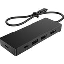 Docking USB Tipo-C HP G3 | 2xUSB | 1xUSB Tipo-C | 1xHDMI | 1xUSB Tipo-C PD | Preto