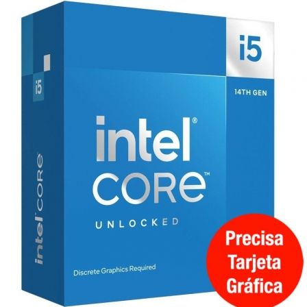 Intel Core i5-14600KF 3,50 GHz soquete 1700
