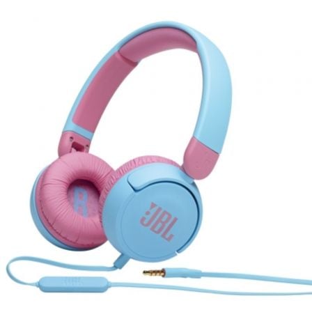 JBL JR310 | com microfone | conector 3,5 | azul e rosa