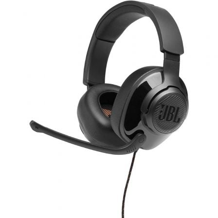 JBL Quantum 200 com microfone| conector 3,5| preto