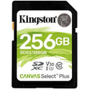 Kingston CANVAS Select Plus 256 GB SD XC | Classe 10 | 100 MB
