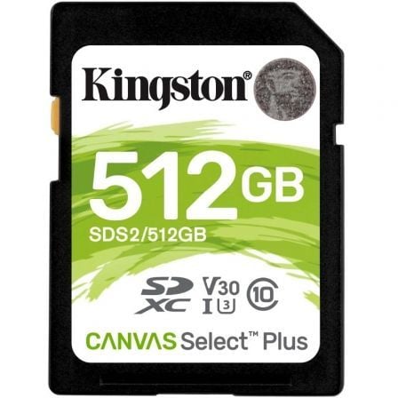 Kingston CANVAS Select Plus 512 GB SD XC | Classe 10 | 100 MB